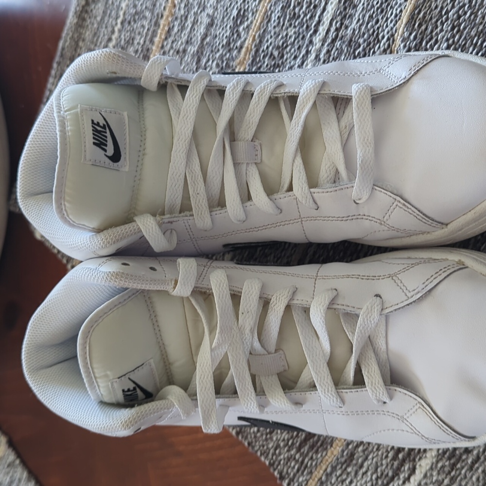 Nike White and Black High-Tops - Picture 6 of 6